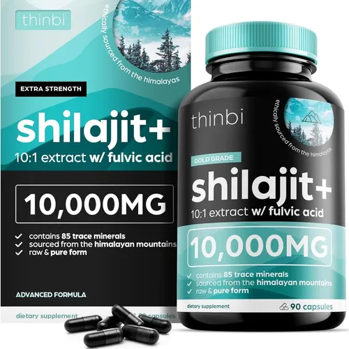 Thinbi Pure Himalayan Shilajit 10000mg